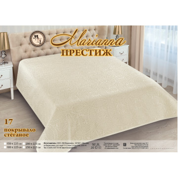 А-17 200х225 "Престиж" ультрастеп Покрывало Марианна