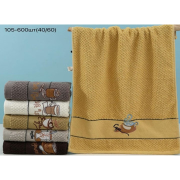 104-600 Чашки Махра 40х60 (12) Полотенце Северный город 104-600 Чашки Махра 40х60 (12) Полотенце Северный город
